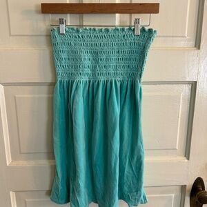 Juicy Couture turquoise velour dress